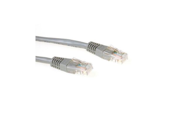 ACT Grijze 7 meter UTP CAT5E patchkabel met RJ45 connectoren